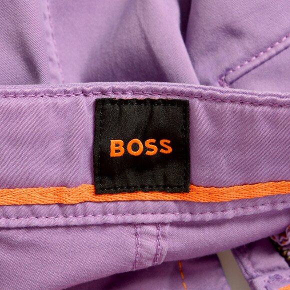 Hugo Boss Men's "Chino-Slim" Slim Fit Purple Casual Pants US 32/32 IT 32/32 - Picture 4 of 5